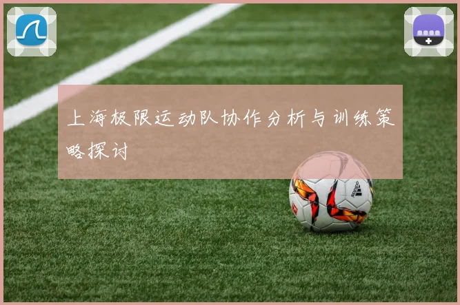 上海极限运动队协作分析与训练策略探讨